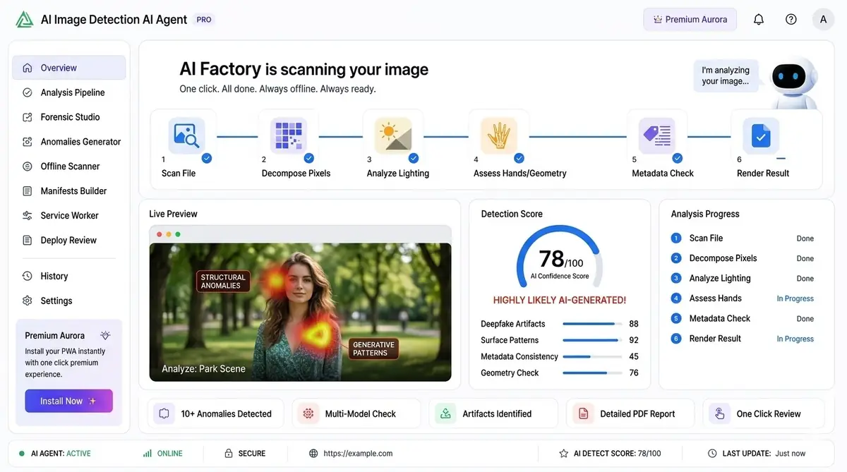 AI crypto portfolio intelligence dashboard — example of the AI tool dashboard software